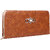 KATVON Maroon Self Design Clutch