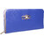 KATVON Blue Self Design Clutch