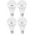 9 W Globe B22 LED Bulb  (White, Pack of 4)