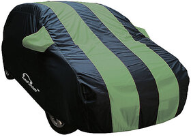 Autofurnish Stylish Green Stripe Car Body Cover For Maruti New Alto 800 Arc Green-black.