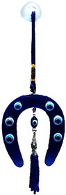 Feng Shui Evil Eye Hanging for Protection with Horse Shoe.