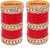 Lucky Jewellery Red Designer White Kundan  Golden Stone Bridal Chuda Fashion Punjabi Choora Wedding Chura Set.