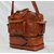 Real Leather Messenger Flexible Handmade Luggage Travel Briefcase Vintage Bag