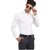 Baleshwar Mens White Formals Shirts