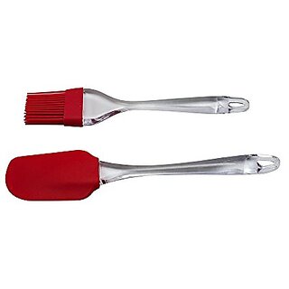 Kudos Set Of Silicone Brush  Spatula for cocking applying butter oil (kitchen Tool)
