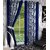 Geonature Blue Kolavery Polyster Door Curtains Set Of 4 Size 4x7 (G4CR7F-70)