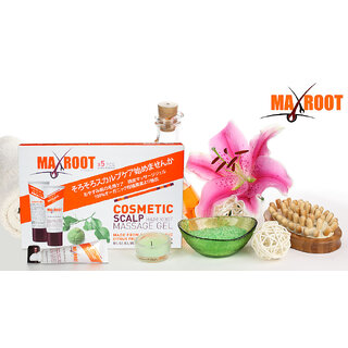 MaxRoot Cosmetic Scalp Hair Root Massage Gel for Men and Women