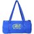 Salute Hunk Blue/Green Travel Gym Duffel Bags With Long Shoulder Straps