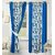 HDecore Aqua Kolaveri Long door Curtains 1 pc 9ft.