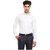 Baleshwar Mens White Formals Shirts