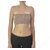 Women Bandeau/Tube Lightly Padded Bra (Beige)