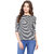 Miss Chase Women's  Round Neck Cap Sleeves Basic Plain Top.