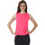 Miss Chase Women's  Round Neck Cap Sleeves Basic Plain Top.