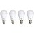 Alpha Pro 15 watt pack of 4 Lumens-1200 with 1year replacement warranty
