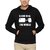 Campus Sutra Mens Printed Hoodie
