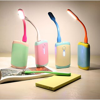 Pack of 2 USB LED Light for PC, Mobile Phones and USB Chargers (Colors May Vary)