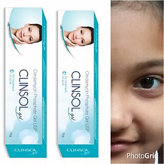 Clinsol gel for acne (pack of 2 pcs).