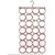Kudos Multi Purpose 28 rings Slots Hole Foldable Hanger for Ties , Scarfs , Belts , Holder Closet Clothes Organiser Hook Storage Multi-coloured (Random Color).