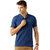 Square Feet Royal Blue Polo Tshirt