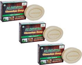 Aryanshakti Aloevera Chandan Soap (pack of 3)