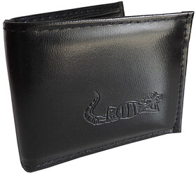 Elgator Black Wallet For Men