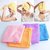 Kudos Enterprise Cotton Hair Wrap Fast Drying Dryer Towel Bath Wrap Twist Quick Dry Head (Set of 3)