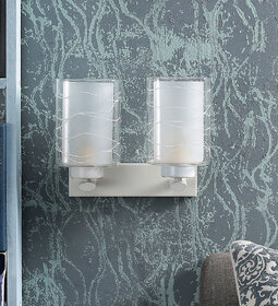 The Light Store Steel Wall Light - White, 40 W.