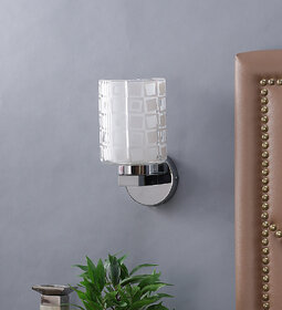 The Light Store Steel Wall Light - White, 40 W.