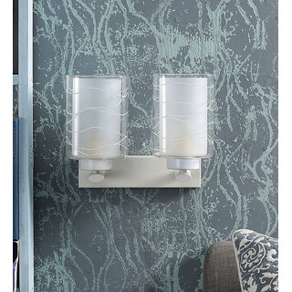 The Light Store Steel Wall Light - White, 40 W.