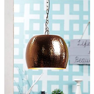 The Light Store Steel Pendant - Brown, 40 W.