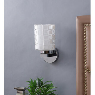 The Light Store Steel Wall Light - White, 40 W.