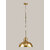 The Light Store Steel Pendant Light (Gold, 60 Watt).