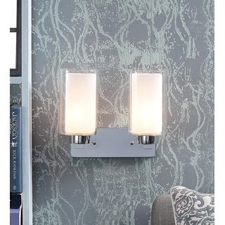 The Light Store Steel Wall Light - White, 40 W.