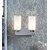 The Light Store Steel Wall Light - White, 40 W.