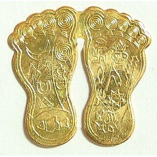 3 pcs Shri Laxmi Charan Paduka, Laxmi Charan, Laxmi Padu