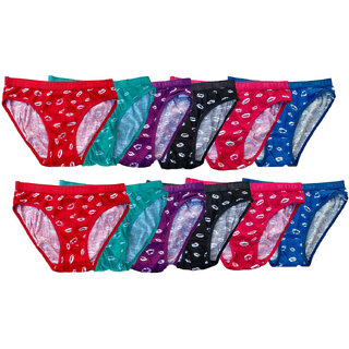 women cooton panty pack of 12