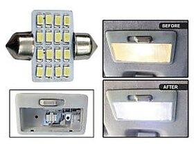 Car Dome Ceiling Light 16 Smd / Led Festoon Type
