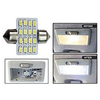 Car Dome Ceiling Light 16 Smd / Led Festoon Type