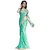 Bhuwal Fashion Turquoise Lycra Saree.
