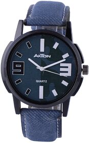 Axton Unisex Round Dial Multi Resin Strap Quartz Watch