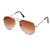 Fair-X Brown UV Protection Aviator Sunglasses.