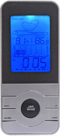Digital Weather Station Hygrometer Thermometer Alarm Clock Table Desk 240.