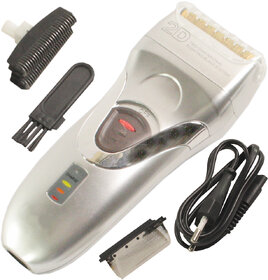 Rechargeable Double Bladed Hair Shaver with Trimmer Clipper for Men 05.
