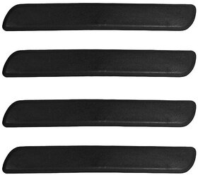 CARWAY Bumper Guards Rubber Black Toyota Cruiser  Prado