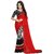 Be Dazzling Super Georgette Saree With Contrast Blouse Piece.