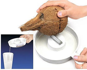 Right Traders Coconut Breaker Narial Shell Cutter ( Multicolor )