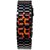 Skmei Rectangle Black Dial Metal Strap Quartz Watch For Men