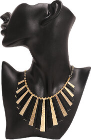 Minha Women Gold Plated Alloy Necklace Set