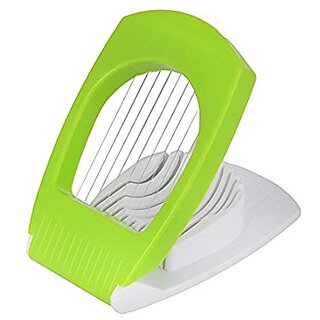 Importikah Smart Boiled Egg Slicer Cutter Chopper - Multipurpose (Multicolor)