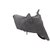 Universal Water Resistant Grey Bike Body Cover With Buckle Lock (For Bikes Upto 150 cc)